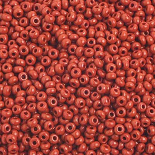 Preciosa 10/0 Rocaille Seed Beads - SB10-13600 - Opaque Light Brown - 500gm Bag