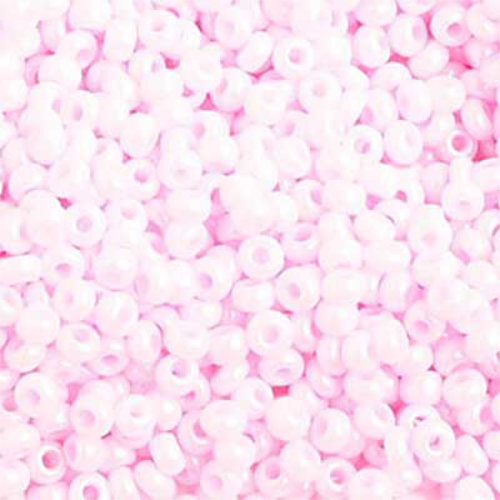 Preciosa 10/0 Rocaille Seed Beads - SB10-16172 - Opaque Dyed Pink - 500gm Bag