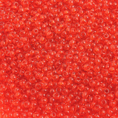 Preciosa 10/0 Rocaille Seed Beads - SB10-90030 - Transparent Orange - 500gm Bag