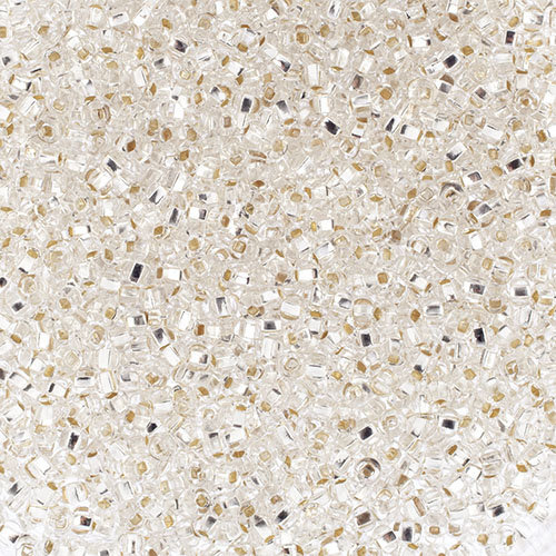Preciosa 10/0 Rocaille Seed Beads - SB10-78102 - Silver Lined Crystal - 500gm Bag