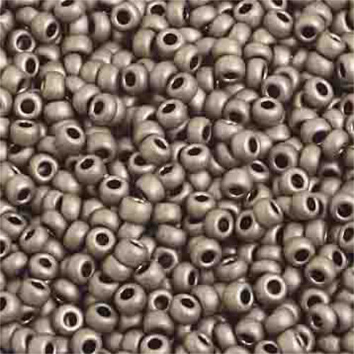 Preciosa 10/0 Rocaille Seed Beads - SB10-18549M - Metallic Brown Matt Terra Color - 500gm Bag