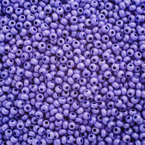 Preciosa 10/0 Rocaille Seed Beads - SB10-OPQVIO - Opaque Violet - 500gm Bag