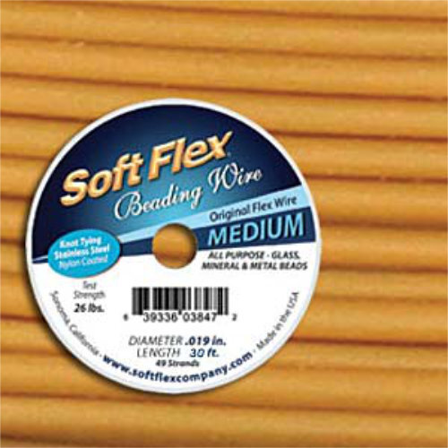 Soft Flex- .019 in (0.48 mm) - Citrine - 30ft / 9.15m spool