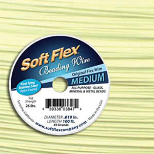 Soft Flex- .019 in (0.48 mm) - Bone - 100ft / 30.5m spool