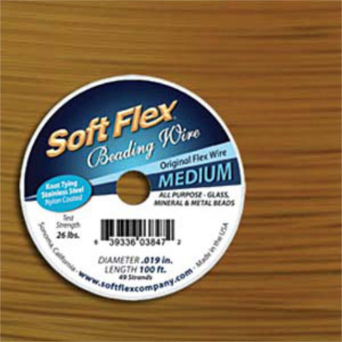 Soft Flex- .019 in (0.48 mm) - Butterscotch Imperial - 100ft / 30.5m spool