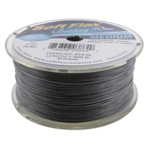 Soft Flex- .019 in (0.48 mm) - Satin Silver - 1000ft / 305m spool