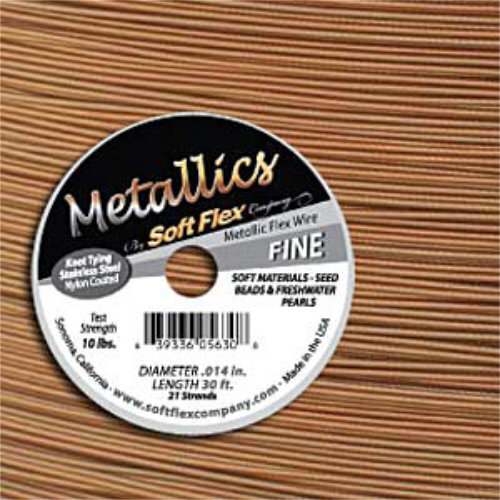 Soft Flex- .014 in (0.36 mm) - Copper - 30ft / 9.15m spool