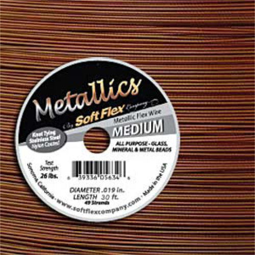 Soft Flex- .019 in (0.48 mm) - Copper - 30ft / 9.15m spool