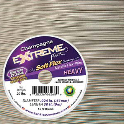 Extreme Flex- .024 in (0.61 mm) - Champagne - 10ft / 3m spool