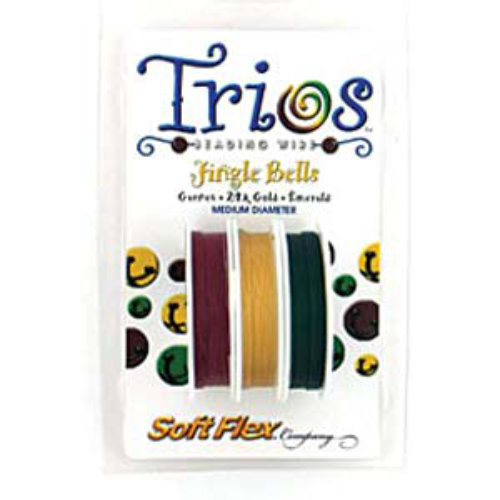 Soft Flex Trios- .019 in (0.48 mm) - Jingle Bells - 10ft / 3m spool