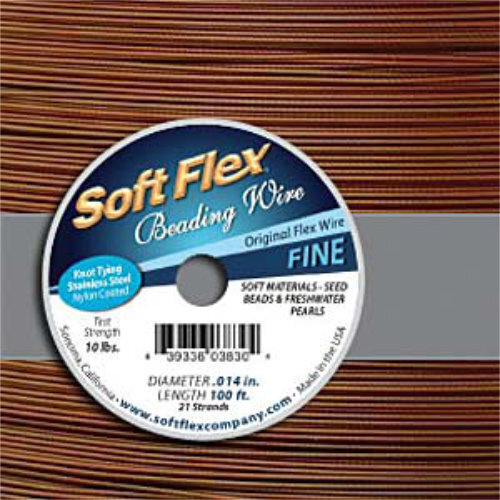 Soft Flex- .014 in (0.36 mm) - Copper - 10ft / 3m spool