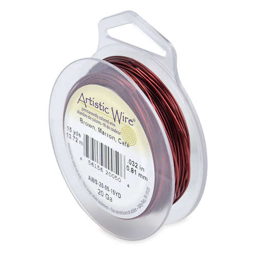 20 Gauge (.81 mm) - 15 yd (13.7 m) - Brown - AWS-20-05-15YD