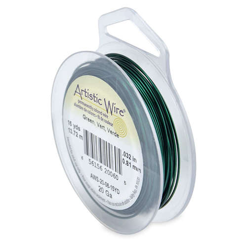 Green - 20 Gauge (.81 mm) - 15 yd (13.7 m) - AWS-20-06-15YD