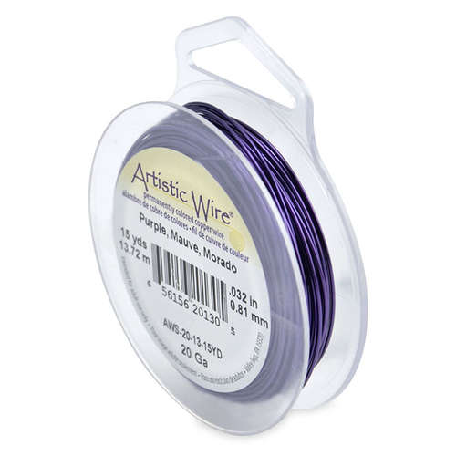 20 Gauge (.81 mm) - 15 yd (13.7 m) - Purple - AWS-20-13-15YD