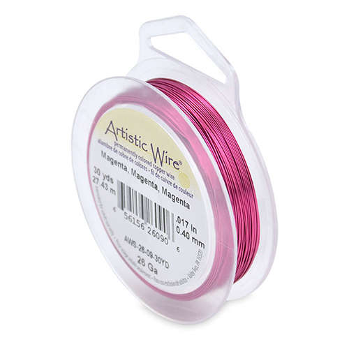 26 Gauge (.41 mm) - 30 yd (27.4 m) - Magenta - AWS-26-09-30YD