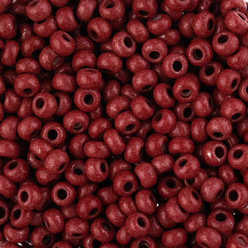 Preciosa 8/0 Rocaille Seed Beads - SB8-16A18 - Brown - Terra Intensive - 22gm Vial