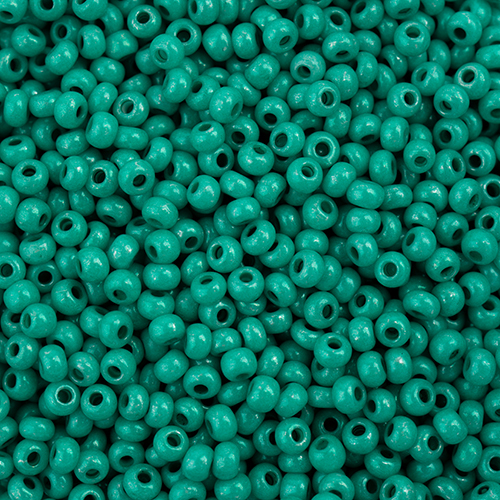 Preciosa 11/0 Rocaille Seed Beads - SB11-16A58 - Dark Green - Terra Intensive - 22gm Vial