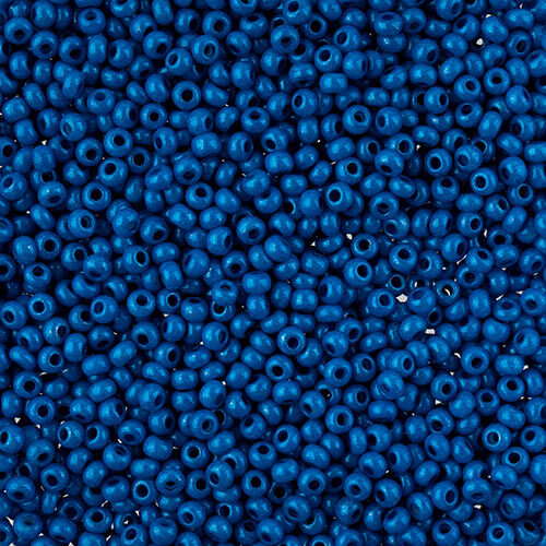 Preciosa 10/0 Rocaille Seed Beads - SB10-16A38 - Blue - Terra Intensive - 22gm Vial