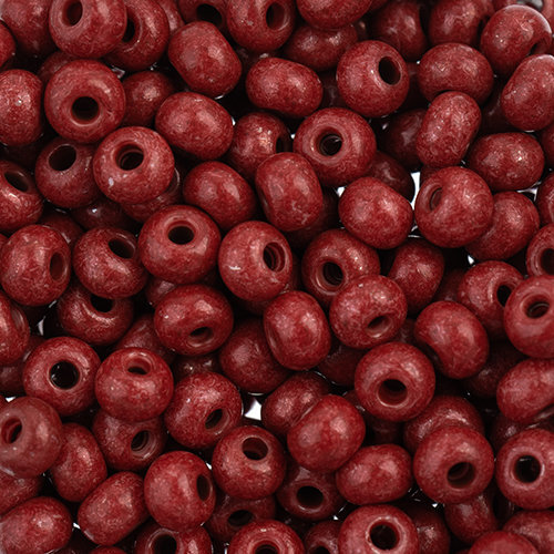Preciosa 6/0 Rocaille Seed Beads - SB6-16A18 - Brown - Terra Intensive - 22gm Vial