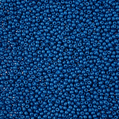 Preciosa 11/0 Rocaille Seed Beads - SB11-22021 - Chalk Blue - PermaLux - 23gm Vial