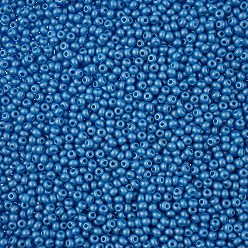 Preciosa 10/0 Rocaille Seed Beads - SB10-22020 - Chalk Light Blue - PermaLux - 22gm Vial