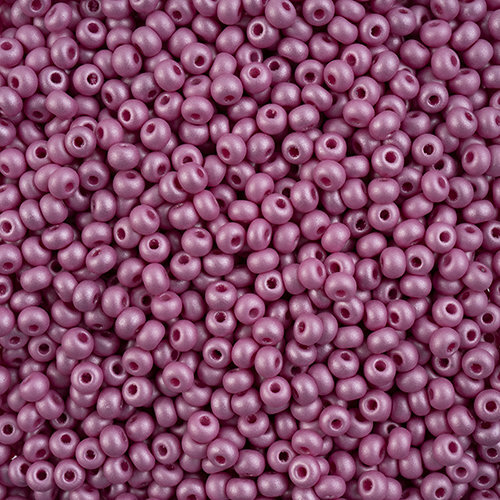 Preciosa 6/0 Rocaille Seed Beads - SB6-22012 - Chalk Violet - PermaLux - 24gm Vial