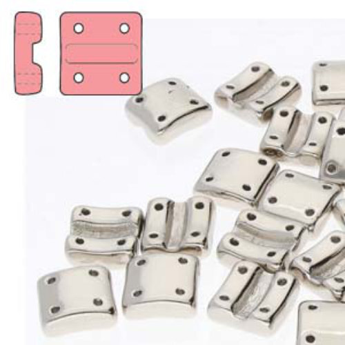 Fixer Vertical Holes 8mm x 7.5mm - Nickel Plated - FXRV8700030-37000 - 20 Pieces