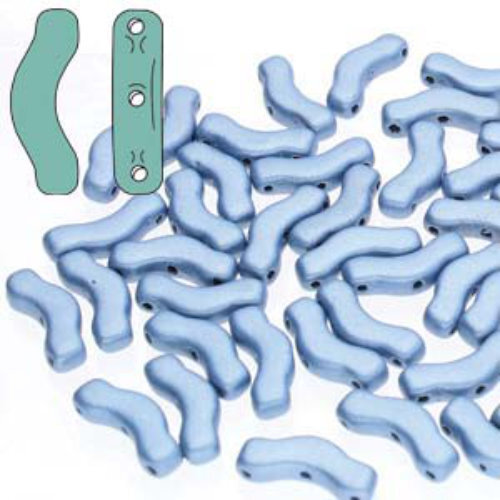 Bridge 3mm x 12mm - Jet Suede Blue - 20 Pieces - BRG31223980-79031