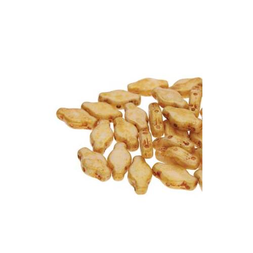 Navette 6mm x 12mm - Curry - 20 Pieces - NAV61202010-65322