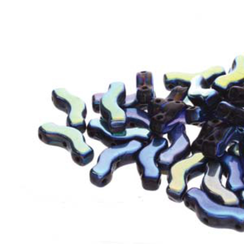 Bridge 3mm x 12mm - Jet Full AB - 20 Pieces - BRG31223980-28703
