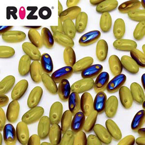 Rizo 2.5mm x 6mm - RZ256-81210-22201 - Lime Azuro - 100gm Bag