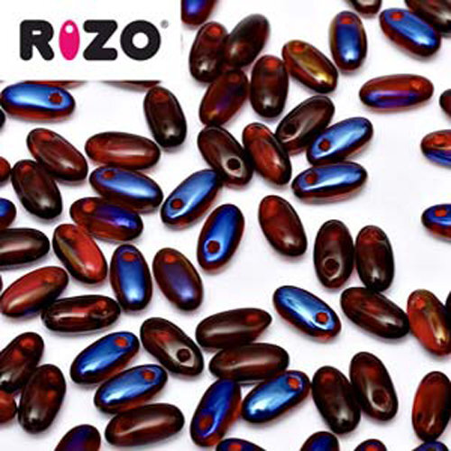 Rizo 2.5mm x 6mm - RZ256-90090-22201 - Red Azuro - 100gm Bag
