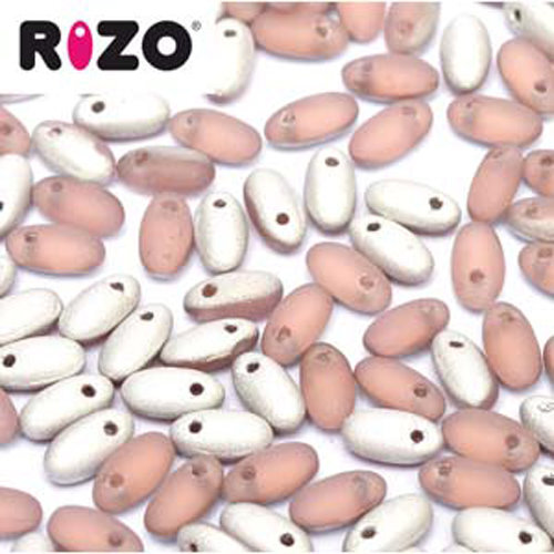 Rizo 2.5mm x 6mm - RZ256-71010-27071 - Matte Rose Labrador - 100gm Bag