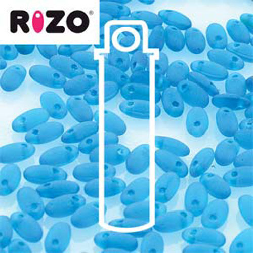 Rizo 2.5mm x 6mm - RZ256-60030-84110 - Matte Aqua - 22gm Tube