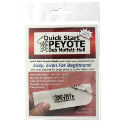 Quick Start Peyote 15/0 Delica & Seed 3 Card Pack - QSP2
