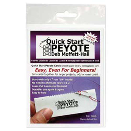 Quick Start Peyote Assorted 6 Cards Pack - QSP5