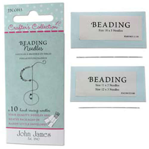 John James - Beading Needles - 10 Pack 10/11/12 - JJCC015