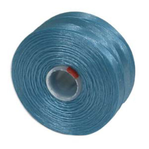 S-Lon AA Bead / Macrame Cord (TEX35) - Turquoise Blue - SLAA-TB