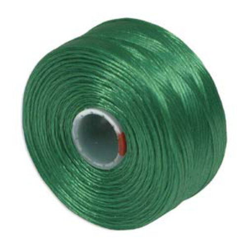 S-Lon D Bead / Macrame Cord (TEX45) - Green - SLD-GR