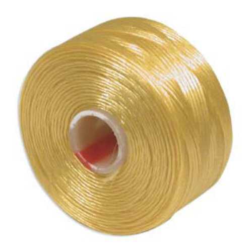 S-Lon D Bead / Macrame Cord (TEX45) - Golden Yellow - SLD-GYL