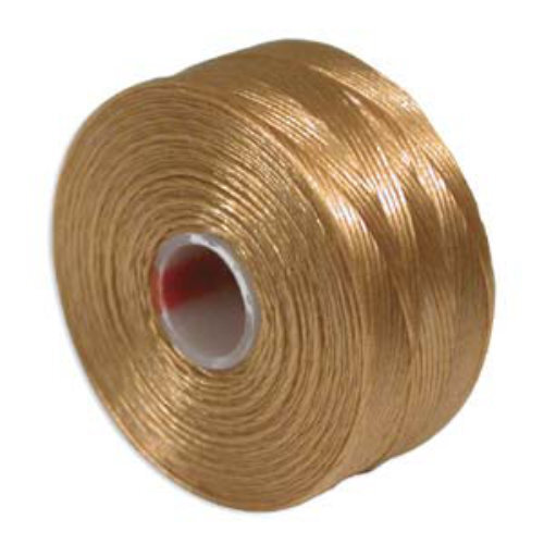 S-Lon D Bead / Macrame Cord (TEX45) - Light Brown - SLD-LBR