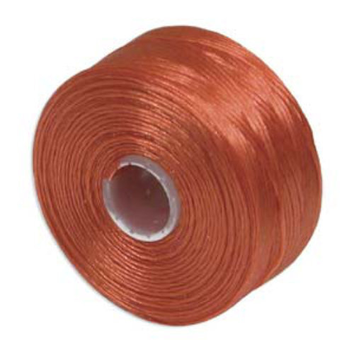 S-Lon D Bead / Macrame Cord (TEX45) - Orange - SLD-ORG