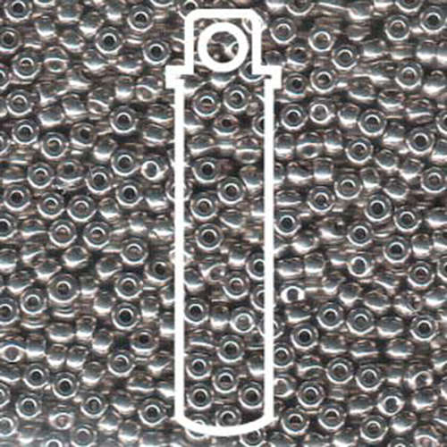 Miyuki 11/0 Rocaille Bead - 11-9190 - Nickel Plated - 24gm Tube