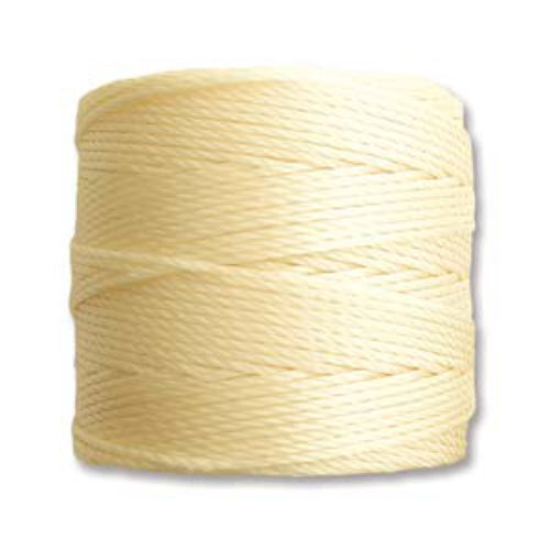 S-Lon Standard Twist Bead / Macrame Cord (TEX210) - Pale Yellow - SLBC-PY