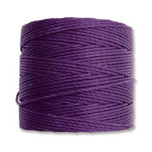 S-Lon Standard Twist Bead / Macrame Cord (TEX210) - Purple - SLBC-PU