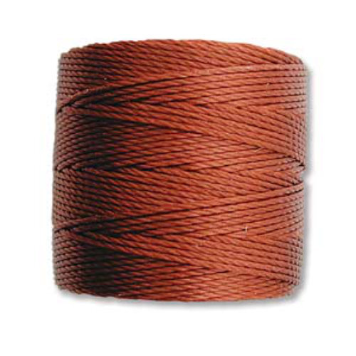 S-Lon Standard Twist Bead / Macrame Cord (TEX210) - Sienna - SLBC-SI