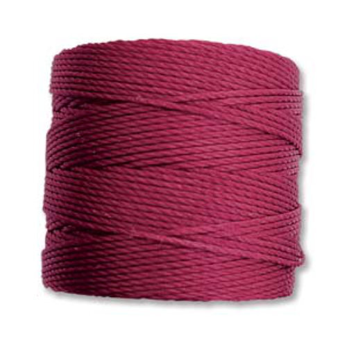 S-Lon Standard Twist Bead / Macrame Cord (TEX210) - Wine - SLBC-WI