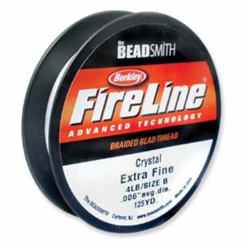 Fireline - 4LB .005" / .12mm Crystal - 125 yd / 114m Roll - FL04CR125