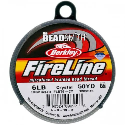 Fireline - 6LB .006" / .15mm Crystal - 50 yd / 45m Roll - FL06CR50