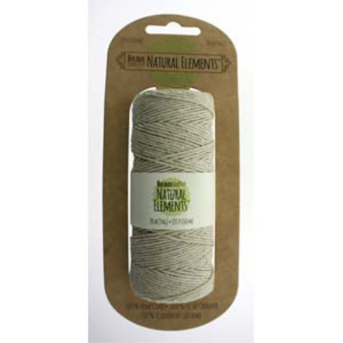 1.0mm Hemp Cord Natural - 60m Spool - HEMP20